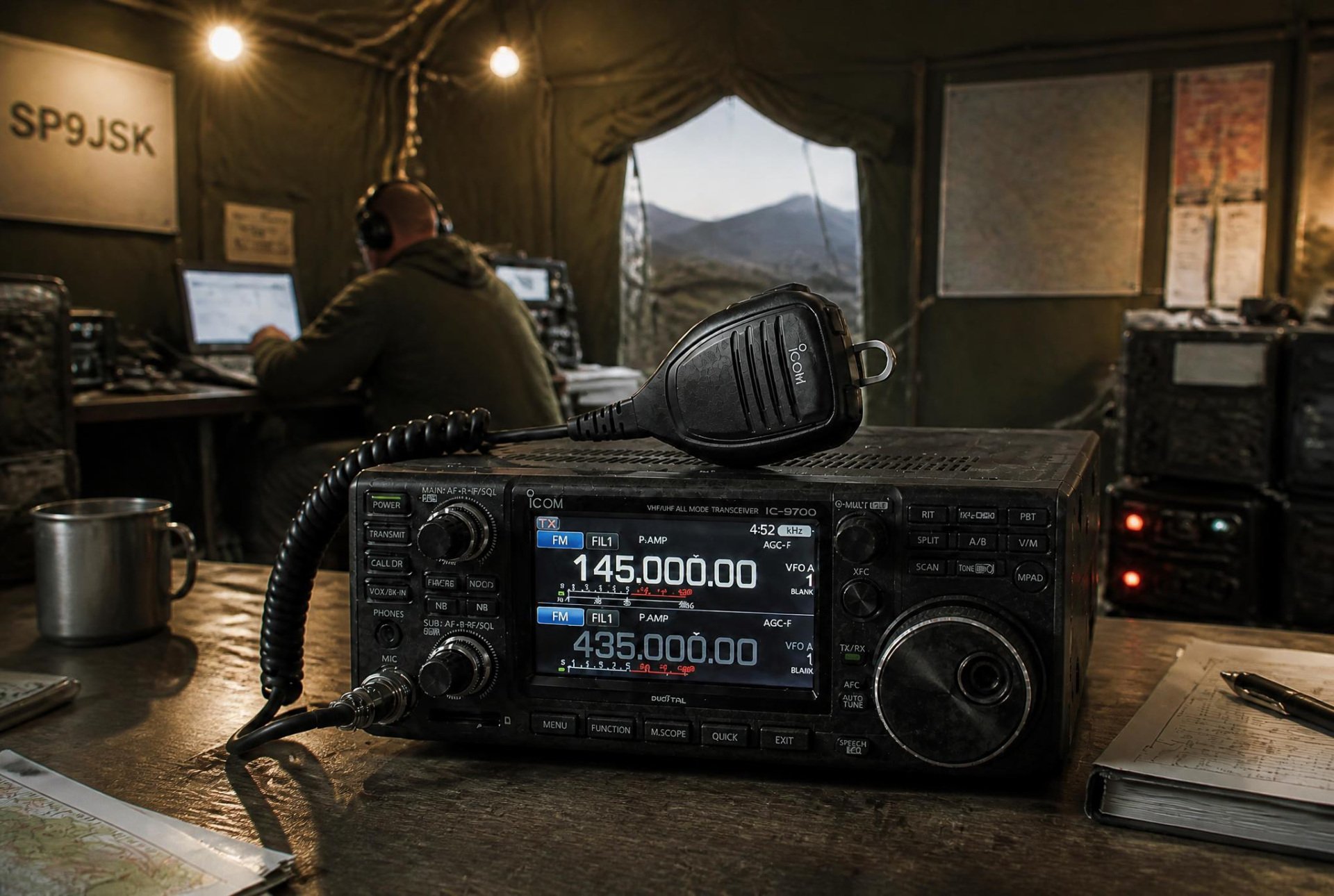 Pozwolenie radiowe dla JS 2077